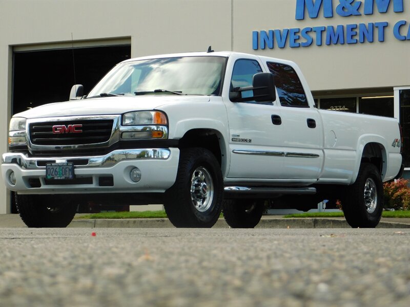 2007 GMC Sierra 2500 SLT Crew Cab 4X4 6.6L Duramax Diesel / LBZ Motor   - Photo 1 - Portland, OR 97217