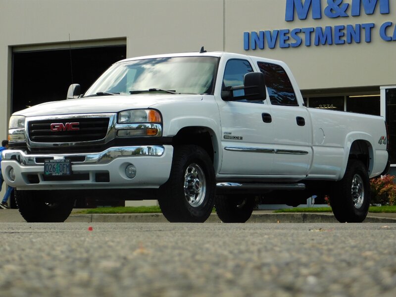 2007 GMC Sierra 2500 SLT Crew Cab 4X4 6.6L Duramax Diesel / LBZ Motor   - Photo 42 - Portland, OR 97217