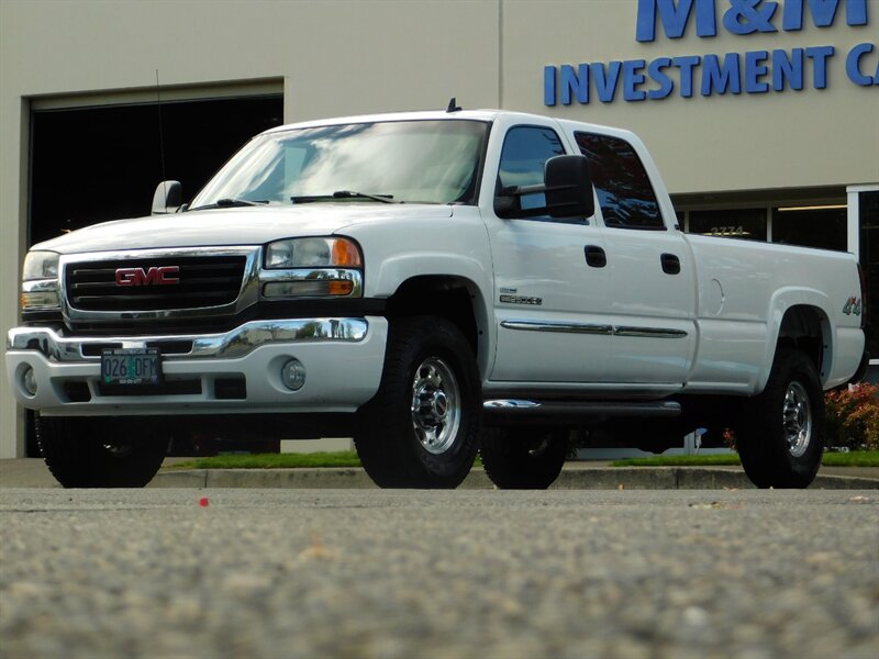 2007 GMC Sierra 2500 SLT Crew Cab 4X4 6.6L Duramax Diesel / LBZ Motor   - Photo 44 - Portland, OR 97217