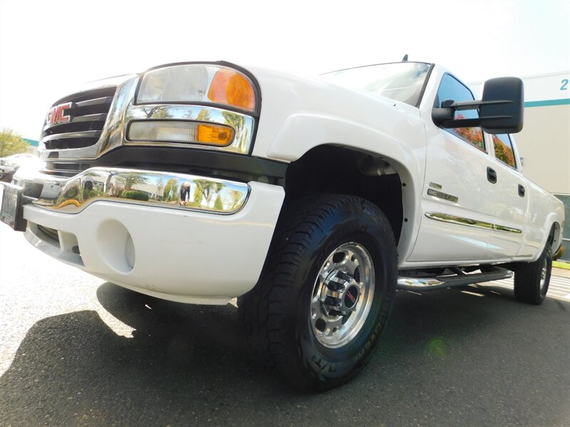 2007 GMC Sierra 2500 SLT Crew Cab 4X4 6.6L Duramax Diesel / LBZ Motor   - Photo 9 - Portland, OR 97217