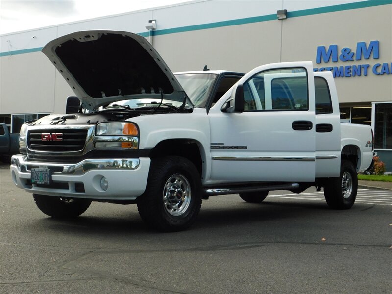 2007 GMC Sierra 2500 SLT Crew Cab 4X4 6.6L Duramax Diesel / LBZ Motor   - Photo 25 - Portland, OR 97217