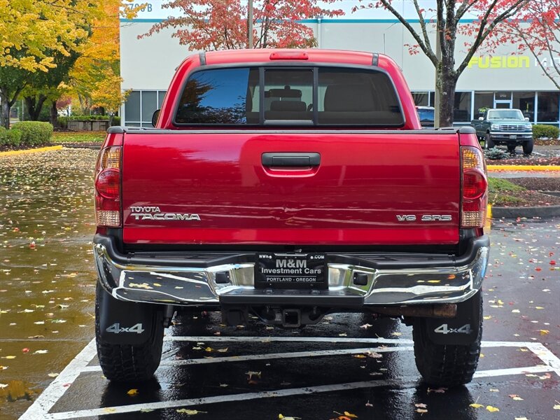 2007 Toyota Tacoma DOUBLE CAB 4X4 V6 / LONG BED / 1-OWNER / NEW LIFT  / NEW TIRES / LOCAL / NO RUST / PRISTINE !! - Photo 6 - Portland, OR 97217