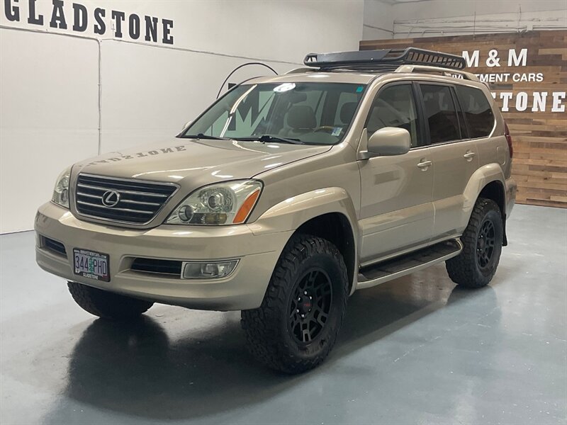 2005 Lexus GX 470 Sport Utility 4X4 / 4.7L V8 / LIFTED /TRD WHEELS / THIRD ROW SEAT / EIBACH PRO LIFT KIT / LUGGAGE RACK / ZERO RUST/ FRESH TIMING BELT +WATER PUMP SERVICE DONE - Photo 1 - Gladstone, OR 97027