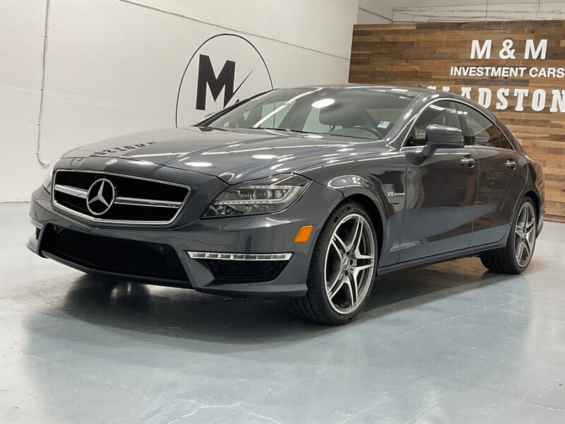 2012 Mercedes-Benz CLS 63 AMG Coupe 4-Dr/V8, Twin Turbo / 1-OWNER  / Leather w. Heated & Cooled & Massage seats / Sunroof / Navigation - Photo 1 - Gladstone, OR 97027