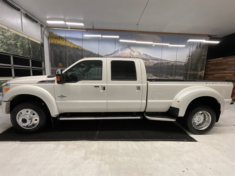 2016 Ford F-450 Platinum 4X4 / 6.7L DIESEL / DUALLY /1-OWNER LOCAL  / FX4 OFF RD PKG / Sunroof / Leather w. Heated & Cooled Seats / RUST FREE / NEW TIRES / 106K MILES - Photo 3 - Gladstone, OR 97027