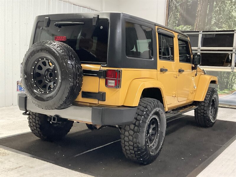 2014 Jeep Wrangler Unlimited Freedom Edition 4X4 / 3.6L V6 / LIFTED  / HARD TOP / LIFTED w. 35 " MUD TIRES & 16 " BLACK WHEELS - Photo 8 - Gladstone, OR 97027