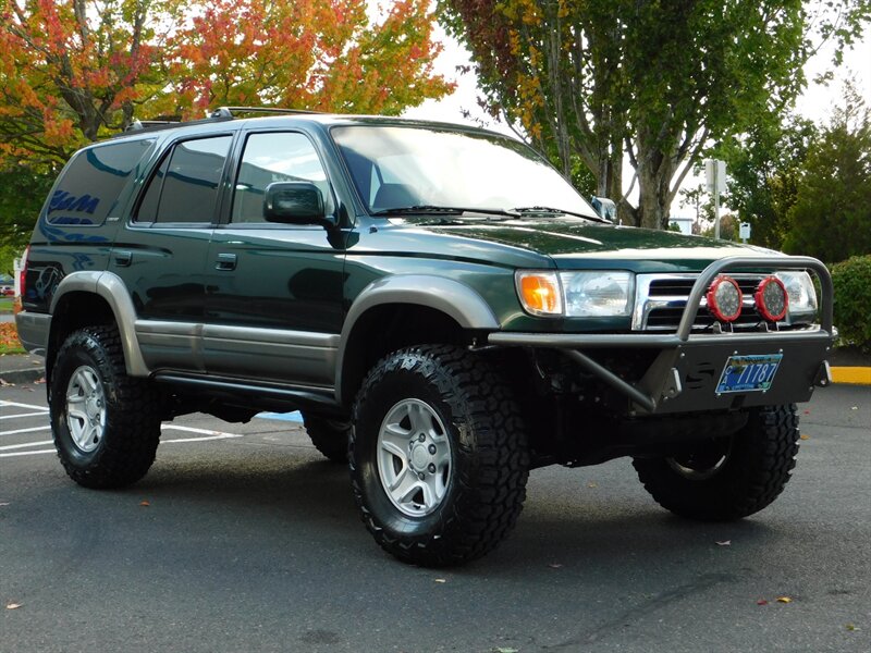 1999 Toyota 4Runner Limited 4WD 3.4L RR DIF LIFTED W/ OLD MAN EMU