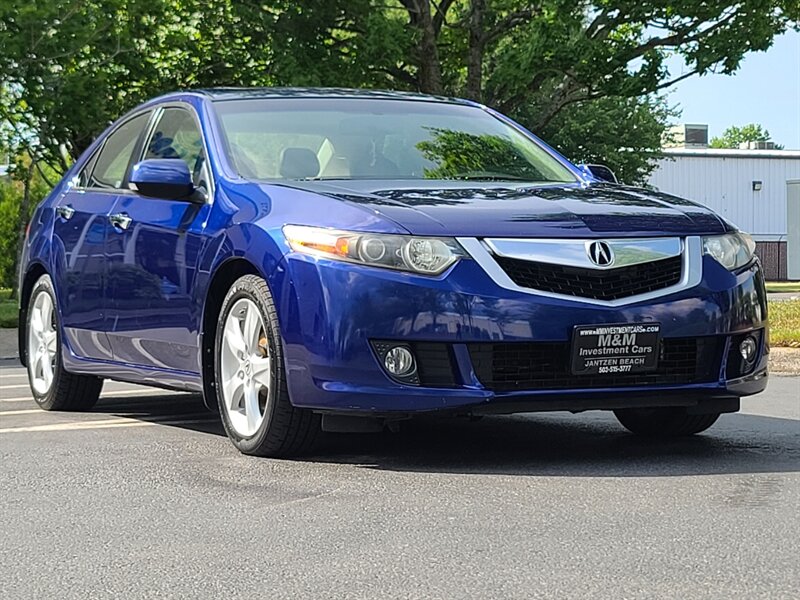 2009 Acura TSX 16V / LEATHER / NAV / SUN ROOF / CAM / LOCAL TRADE  / PADDLE SHIFTERS / NO RUST / CLEAN - Photo 2 - Portland, OR 97217