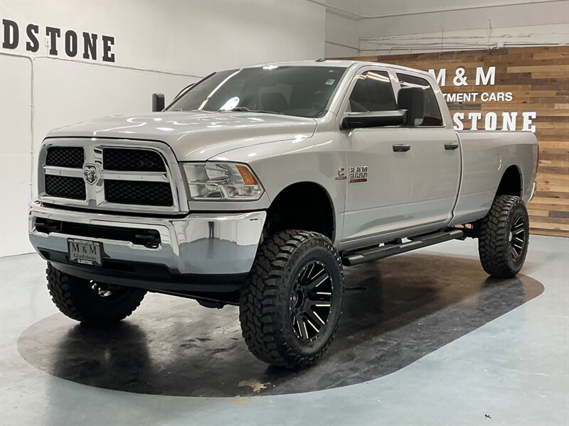 2016 RAM 3500 Tradesman 4X4 / 6.7L DIESEL / AISIN TRANNY /LIFTED  / 1-OWNER / NEW 37 " MUD TIRES - Photo 1 - Gladstone, OR 97027