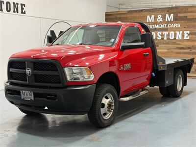 2017 RAM 3500 Tradesman 4X4 6-SPEED MANUAL 6.7L CUMMINS DIESEL  /DUALLY /FLAT BED /LONG BED /ZERO RUST / 89K MILES Chassis