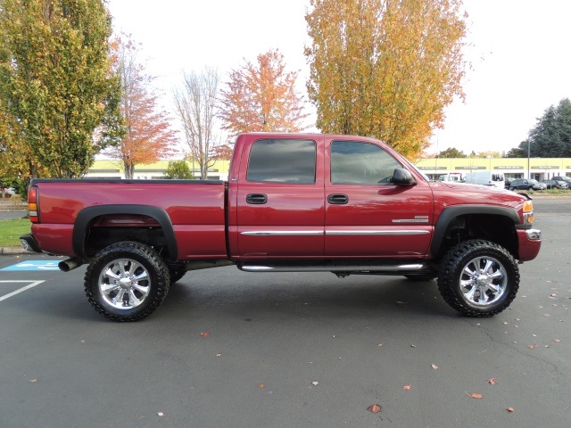 2005 GMC Sierra 2500 SLT 4dr Crew Cab Leather Duramax Moon roof LIFTED