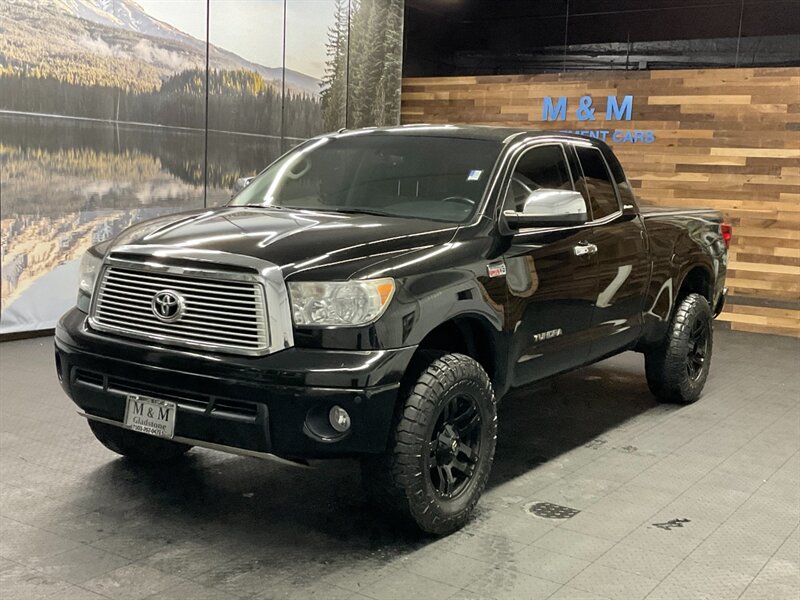 2013 Toyota Tundra Limited 4X4 / 5.7L V8 / Leather / LIFTED & SHARP  Leather & Heated Seats / Backup Camera / LOCAL TRUCK / RUST FREE - Photo 1 - Gladstone, OR 97027