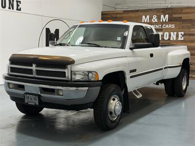 1999 Dodge Ram 3500 Laramie SLT 4X4 5.9L DIESEL / DUALLY / ZERO RUST  / Leather Seats / BRAND NEW TIRES / 119K MILES Truck