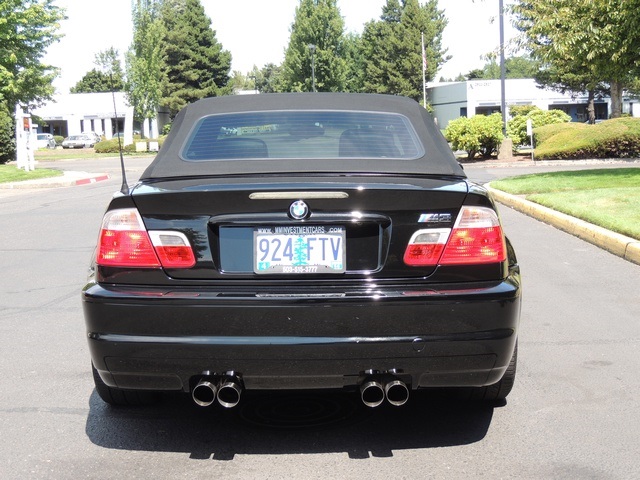 2003 BMW M3 Convertible / 6-Speed Manual / Loaded / Black   - Photo 37 - Portland, OR 97217