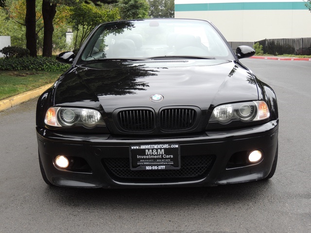 2003 BMW M3 Convertible / 6-Speed Manual / Loaded / Black   - Photo 5 - Portland, OR 97217