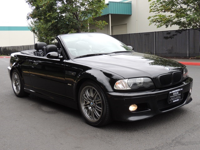 2003 BMW M3 Convertible / 6-Speed Manual / Loaded / Black   - Photo 42 - Portland, OR 97217