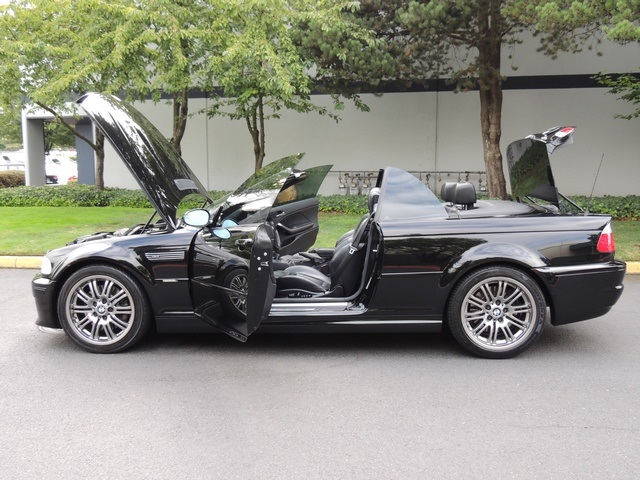 2003 BMW M3 Convertible / 6-Speed Manual / Loaded / Black   - Photo 11 - Portland, OR 97217