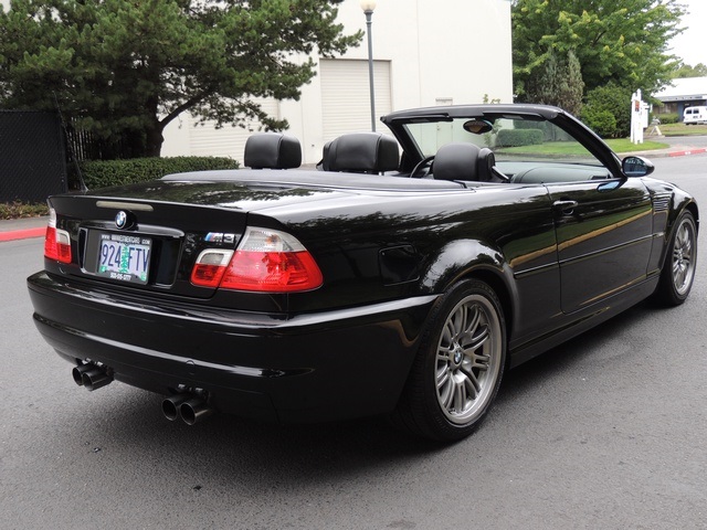 2003 BMW M3 Convertible / 6-Speed Manual / Loaded / Black   - Photo 47 - Portland, OR 97217