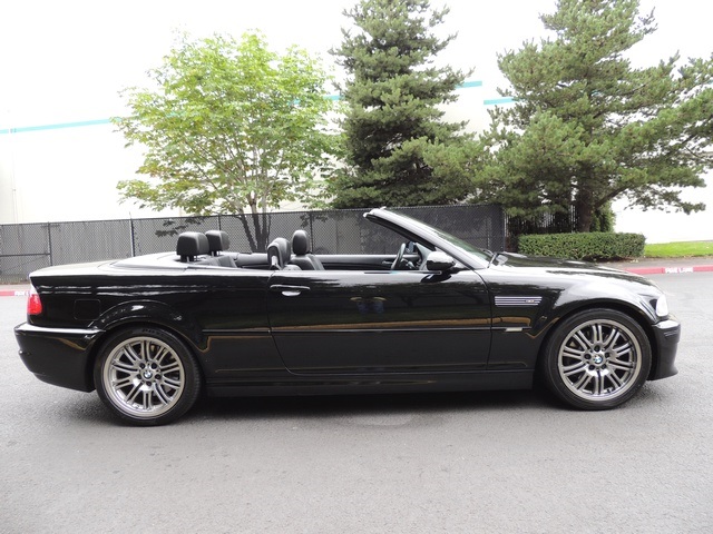 2003 BMW M3 Convertible / 6-Speed Manual / Loaded / Black   - Photo 44 - Portland, OR 97217