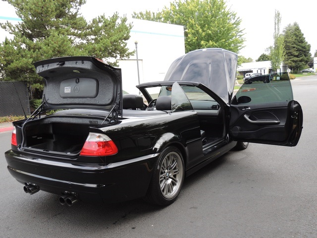 2003 BMW M3 Convertible / 6-Speed Manual / Loaded / Black   - Photo 15 - Portland, OR 97217