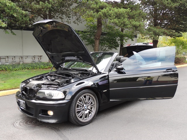 2003 BMW M3 Convertible / 6-Speed Manual / Loaded / Black   - Photo 9 - Portland, OR 97217