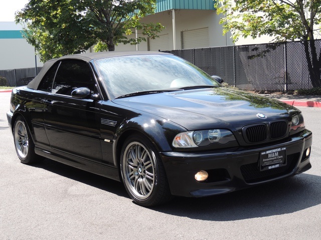 2003 BMW M3 Convertible / 6-Speed Manual / Loaded / Black   - Photo 40 - Portland, OR 97217