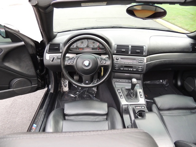 2003 BMW M3 Convertible / 6-Speed Manual / Loaded / Black   - Photo 25 - Portland, OR 97217