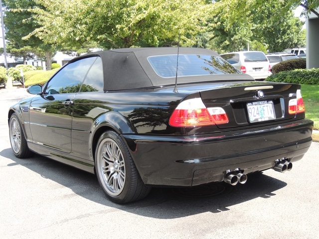 2003 BMW M3 Convertible / 6-Speed Manual / Loaded / Black   - Photo 36 - Portland, OR 97217