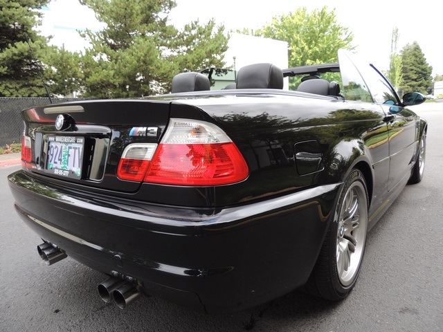 2003 BMW M3 Convertible / 6-Speed Manual / Loaded / Black   - Photo 50 - Portland, OR 97217