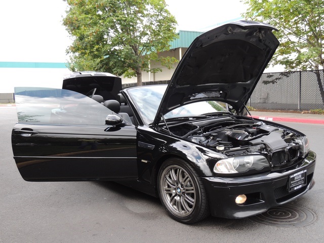 2003 BMW M3 Convertible / 6-Speed Manual / Loaded / Black   - Photo 10 - Portland, OR 97217