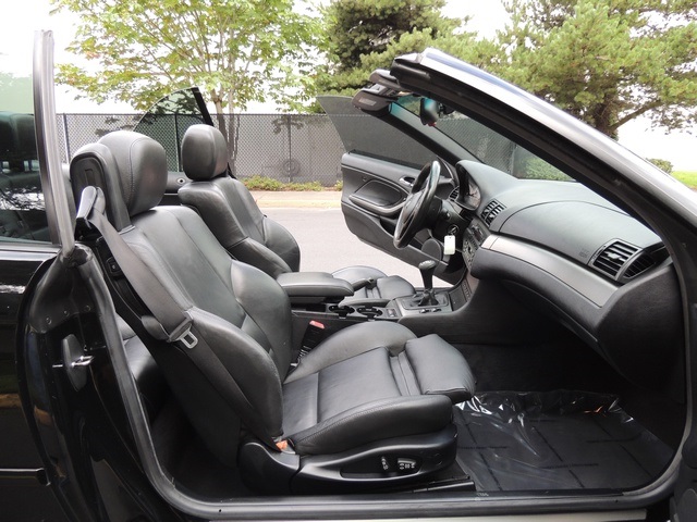 2003 BMW M3 Convertible / 6-Speed Manual / Loaded / Black   - Photo 22 - Portland, OR 97217