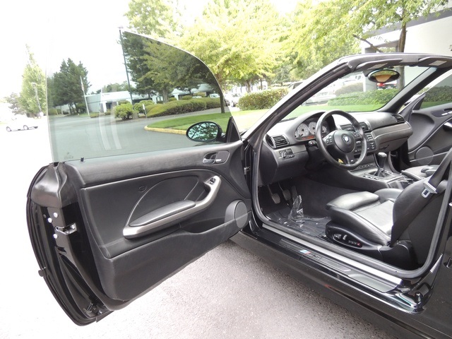 2003 BMW M3 Convertible / 6-Speed Manual / Loaded / Black   - Photo 18 - Portland, OR 97217