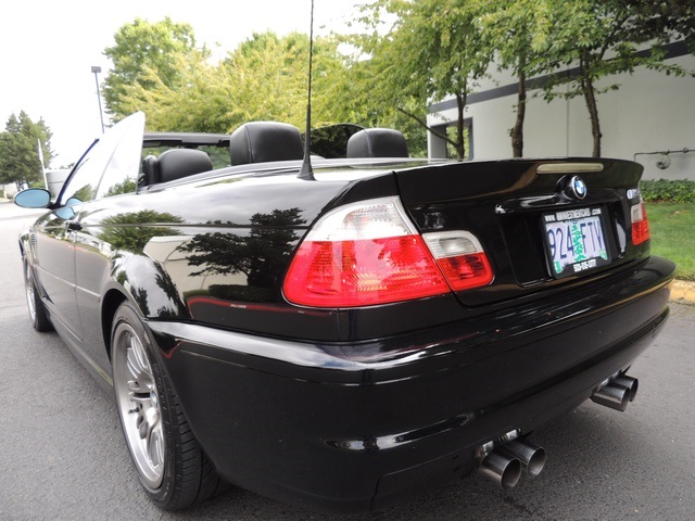 2003 BMW M3 Convertible / 6-Speed Manual / Loaded / Black   - Photo 51 - Portland, OR 97217