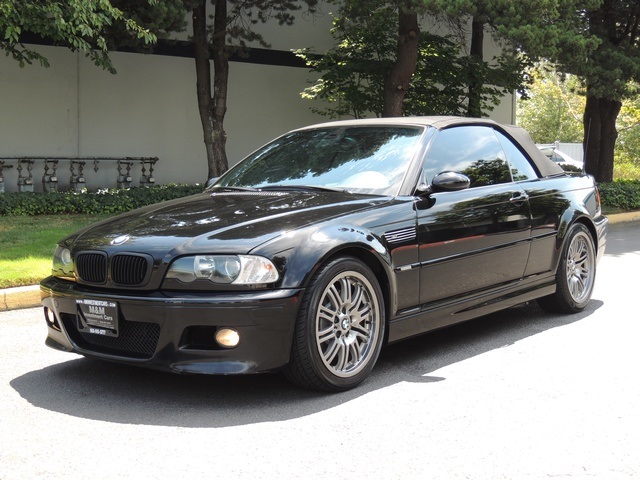 2003 BMW M3 Convertible / 6-Speed Manual / Loaded / Black   - Photo 34 - Portland, OR 97217