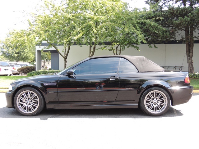 2003 BMW M3 Convertible / 6-Speed Manual / Loaded / Black   - Photo 35 - Portland, OR 97217