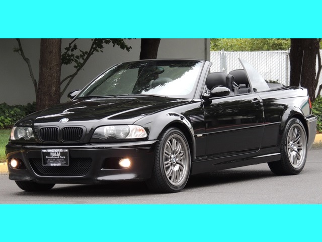 2003 BMW M3 Convertible / 6-Speed Manual / Loaded / Black   - Photo 52 - Portland, OR 97217