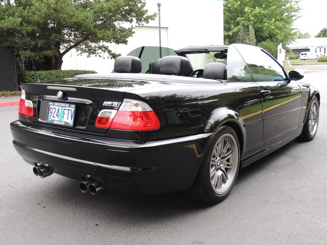 2003 BMW M3 Convertible / 6-Speed Manual / Loaded / Black   - Photo 8 - Portland, OR 97217