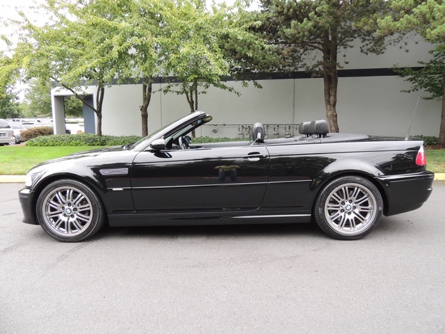 2003 BMW M3 Convertible / 6-Speed Manual / Loaded / Black   - Photo 43 - Portland, OR 97217