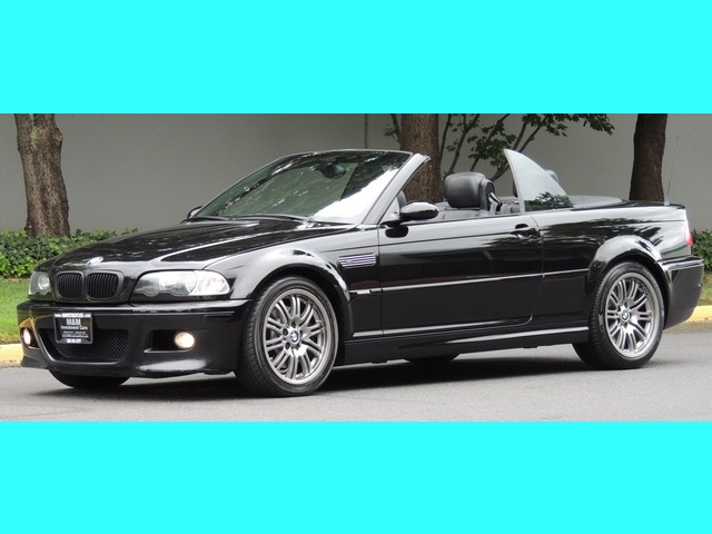 2003 BMW M3 Convertible / 6-Speed Manual / Loaded / Black   - Photo 53 - Portland, OR 97217