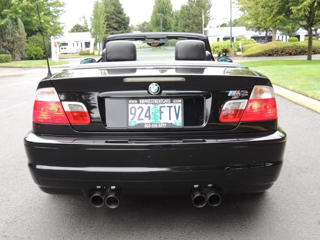 2003 BMW M3 Convertible / 6-Speed Manual / Loaded / Black   - Photo 45 - Portland, OR 97217