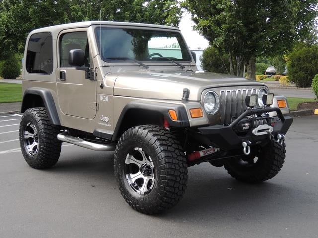 2003 Jeep Wrangler Manual Tran. Hard Top Smitty Winch 4WD LIFTED