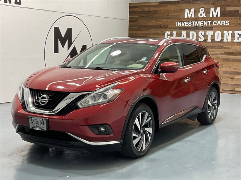 2018 Nissan Murano Platinum AWD / Panoramic Sunroof / Leather /Navi  / LOCAL SUV - Photo 1 - Gladstone, OR 97027