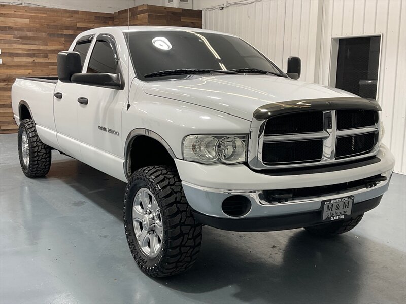 2004 Dodge Ram 2500 SLT Quad Cab 4X4 / 5.9L DIESEL HO / 6-SPEED MANUAL  / LONG BED / NEW TIRES / ZERO RUST - Photo 2 - Gladstone, OR 97027