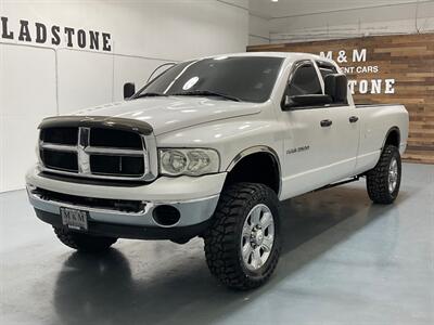 2004 Dodge Ram 2500 SLT Quad Cab 4X4 / 5.9L DIESEL HO / 6-SPEED MANUAL  / LONG BED / NEW TIRES / ZERO RUST Truck