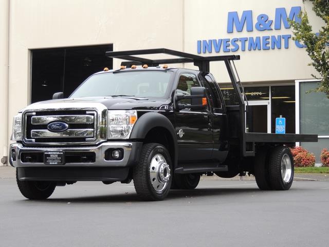 2014 Ford F-550 FLAT BED / 4X4 / 6.7L DIESEL / Navigation   - Photo 1 - Portland, OR 97217