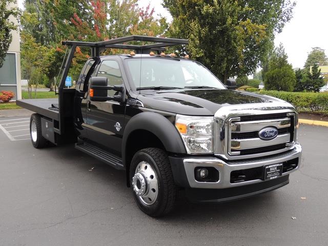 2014 Ford F-550 FLAT BED / 4X4 / 6.7L DIESEL / Navigation   - Photo 2 - Portland, OR 97217