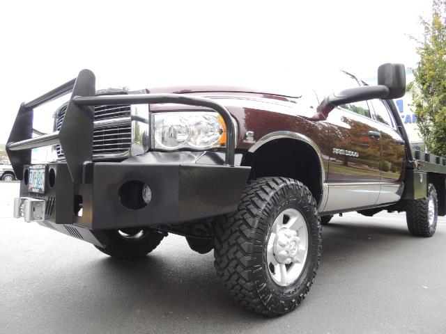 2004 Dodge Ram 3500 Laramie FLAT BED 4X4 / 5.9 CUMMINS 6 SPEED LIFTED   - Photo 9 - Portland, OR 97217