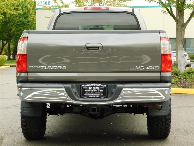 2004 Toyota Tundra Limited Double Cab 4X4 / Leather / Sunroof /LIFTED   - Photo 6 - Portland, OR 97217