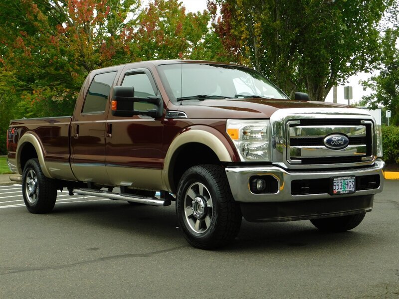 2011 Ford F 250 Super Duty Lariat Fx4 Off Rd 4x4 Leather Gas 