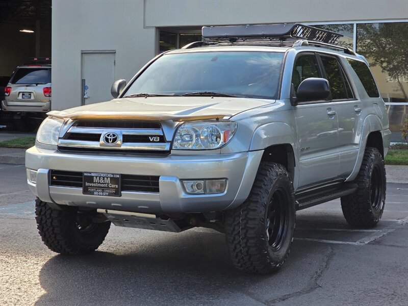 2005 Toyota 4Runner 4X4 V8 DIFF LOCK / TIMING BELT / 1-OWNER / LIFTED  / 4.7L / LEATHER / SUNROOF / NEW TIRES - Photo 1 - Portland, OR 97217